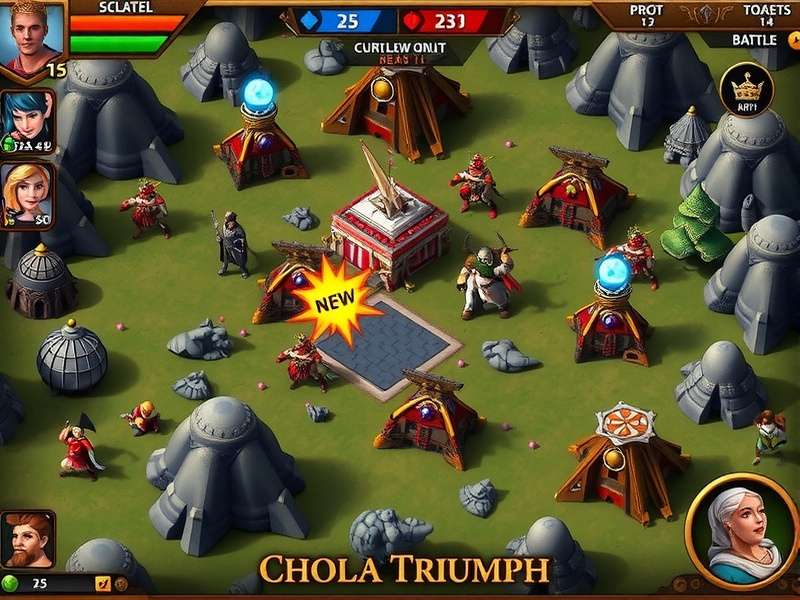 Chola Triumph Game Screenshot